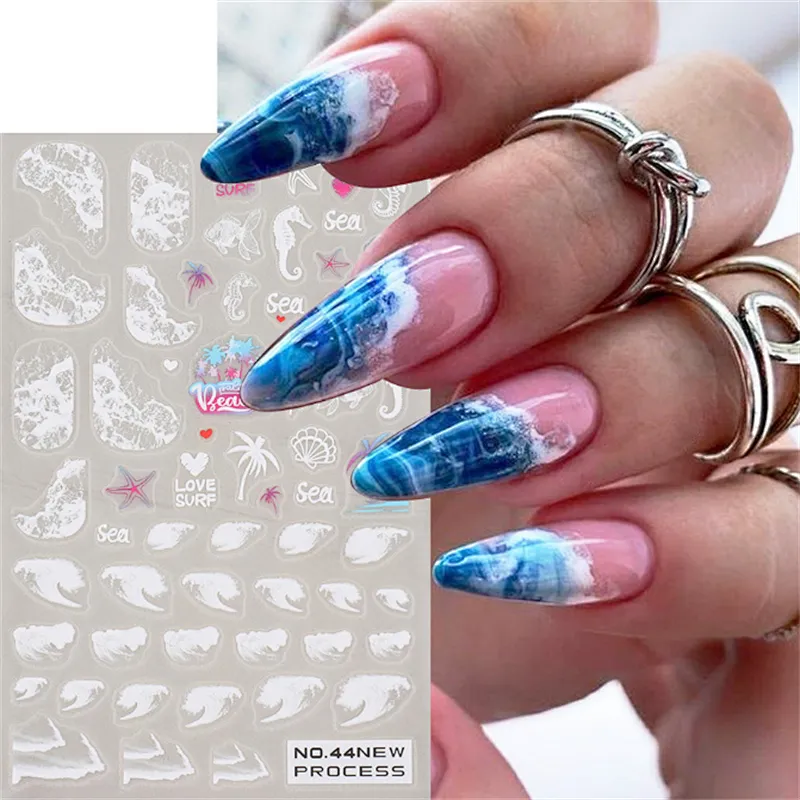 Jellyfish  Nail Stickers
